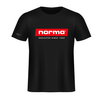 Norma T-skjorte sort Sort t-skjorte med Normalogo