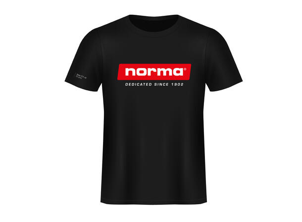 Norma T-skjorte sort Sort t-skjorte med Normalogo 