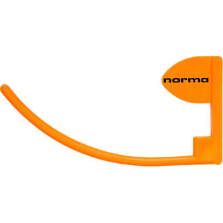 Kammerflagg grovkaliber Forsterket versjon, oransje, m/logo