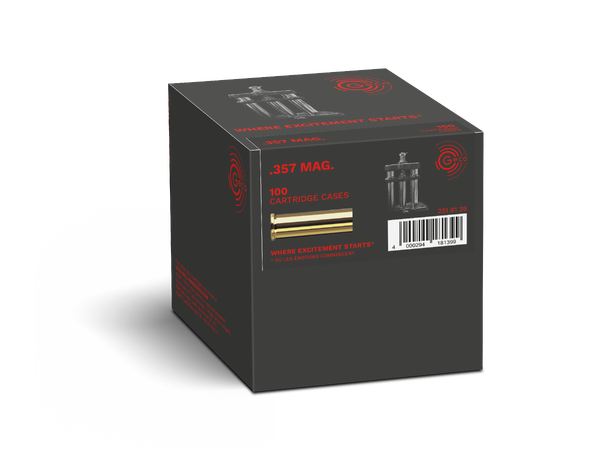 Geco Hylser .357 Mag 1000pk. Geco hylser til hjemmelading 
