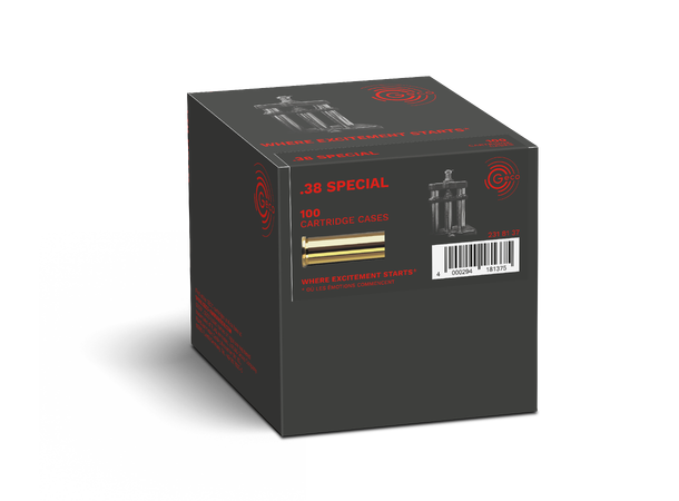 Geco Hylser .38 Special 1000pk. Geco hylser til hjemmelading 