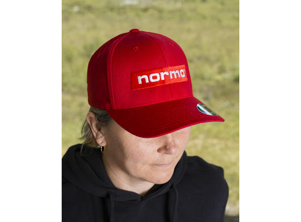 Norma Caps Flexfit rød Rød Flexfit caps i fire størrelser 