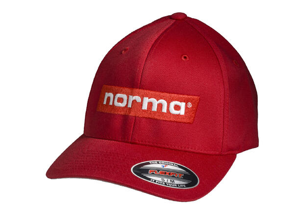 Norma Caps Flexfit rød Rød Flexfit caps i fire størrelser 