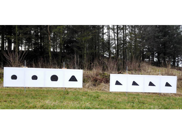 Grovfeltfigur EXACT EXACT feltskiver - plakat i plast 