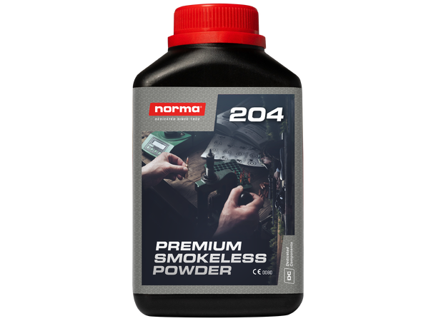 Norma 204 Krutt 500g Saktebrennende riflekrutt 