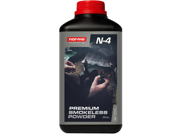 Norma 4 Krutt 1 kg Skytterlagskrutt, 1 kartong a 10 bokser 