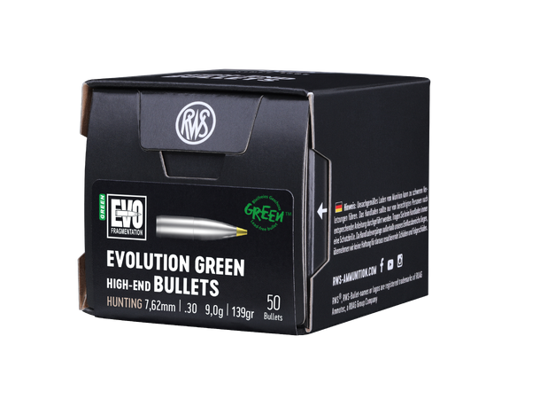 RWS Evolution Green kuler RWS Evolution Green løse kuler 