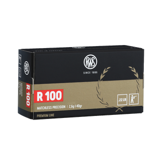 RWS R100 .22LR Overlydspatron til konkurranse