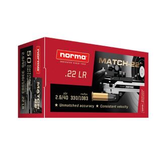 .22LR Norma Match LOT 53PT22 Tidligere Norma 2