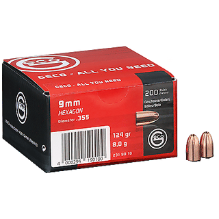 Geco Kuler HEXAGON 9mm 124g Geco Hexagon 200pk.