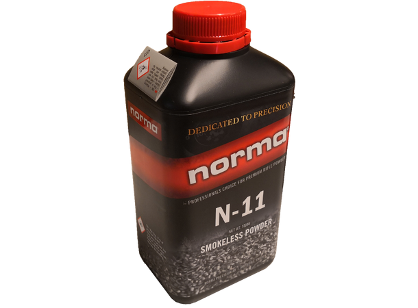 Norma 11 Krutt 1 kg Skytterlagskrutt, 1 kartong a 10 bokser 