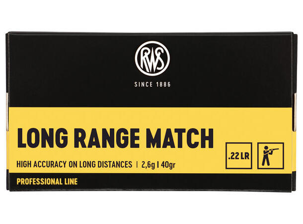 RWS Long Range Match Optimalisert for lengre hold 