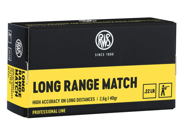 RWS Long Range Match .22LR Optimalisert for lengre hold 