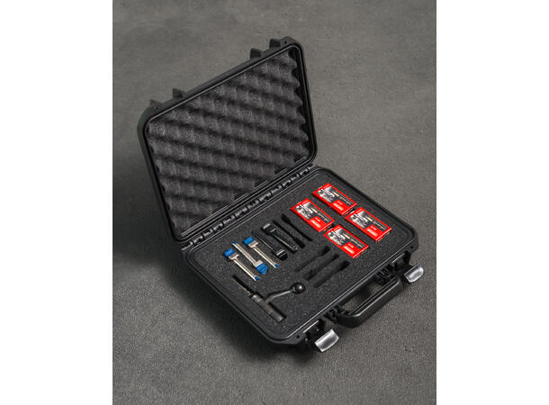 Solid ammunisjonskoffert .22LR Med robuste hengsler 