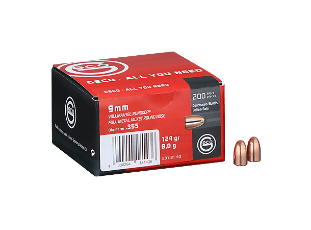 Geco Kuler FMJ 1500pk. Geco Helmantlede kuler 1500pk.