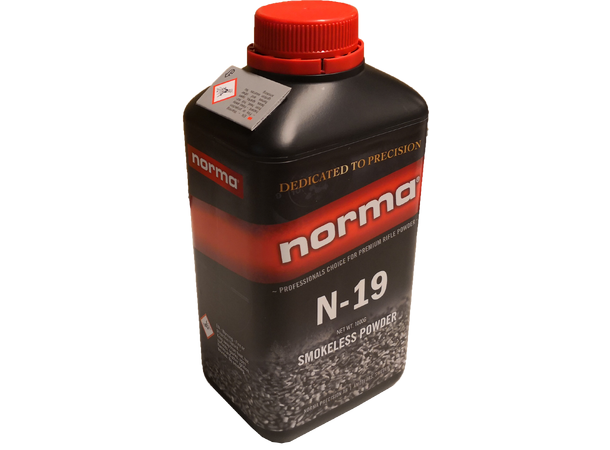 Norma 19 Krutt 1 kg Skytterlagskrutt, 1 kartong a 10 bokser 