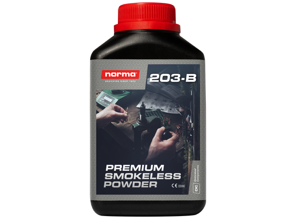 Norma 203B Krutt 500g Fleksibelt krutt for tyngre kuler. 