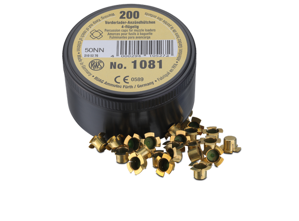 RWS Tennhetter Muzzle Loader 1081 RWS Perkusjonstennhetter 1081 