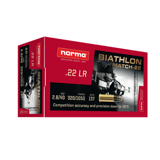 Norma Biathlon Match-22 LOT For konkurranse