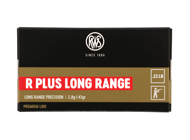 RWS R Plus Long Range .22LR Langholdspatron med topp presisjon 