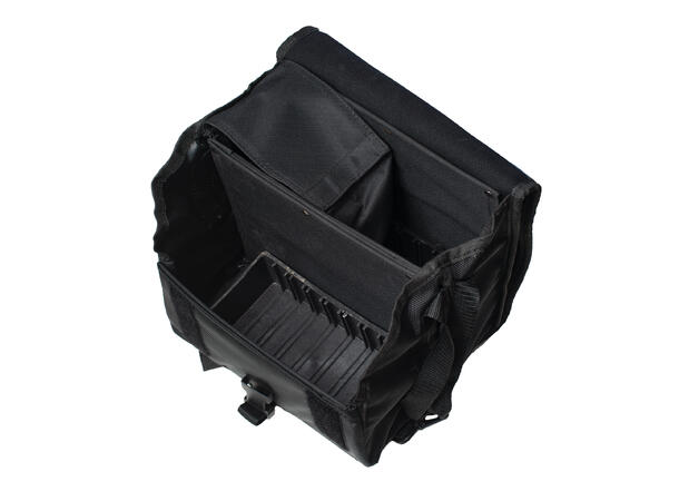 Feltveske Cordura svart m/magasinholdere 