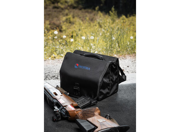 Feltveske Cordura svart m/magasinholdere 