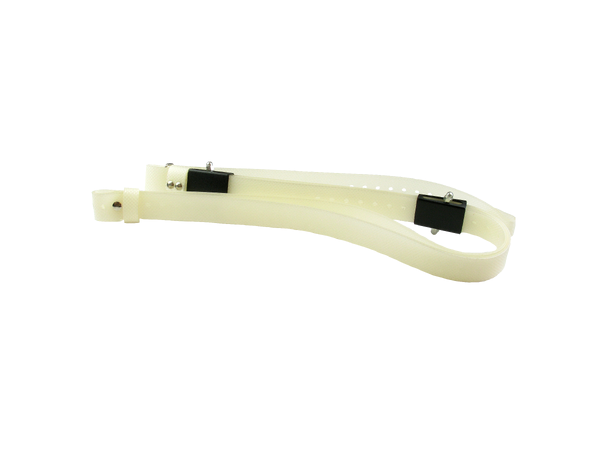 Syntetisk Reim Standard Smal m/2 Klemmer Pan Matchreim for rekrutt - 22 mm bred 