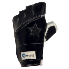 Anschutz Match skytterhanske Uten fingre, gummibelagt