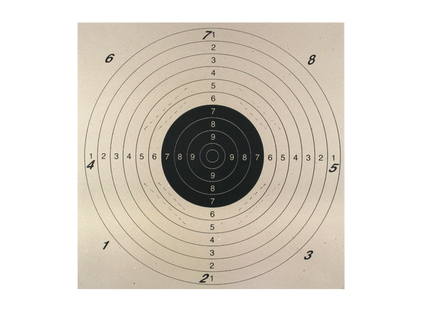 Skive 100cm for 200 m brun 