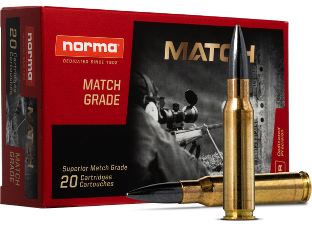 Norma Diamond Line 308 Win 168gr / 10,9g Patroner 