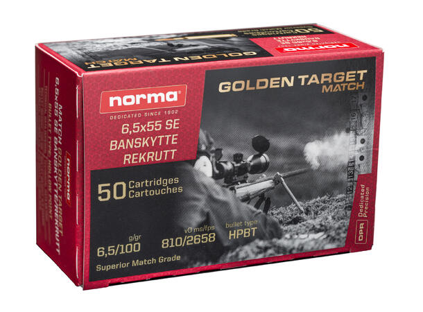 Norma Rekrutt patroner 6,5 100gr / 6,5g Patroner 