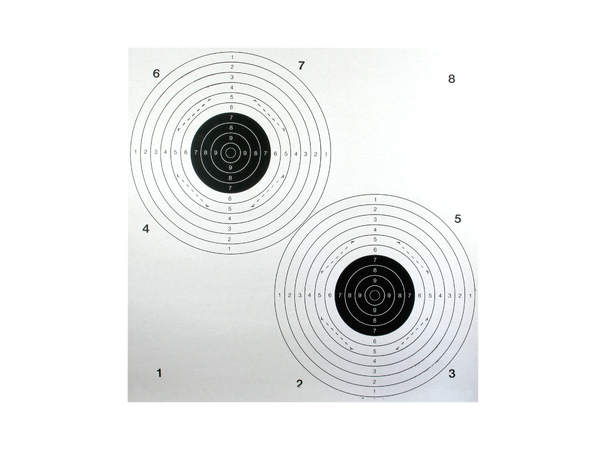 Tvillingskive 60 cm for 100 m 