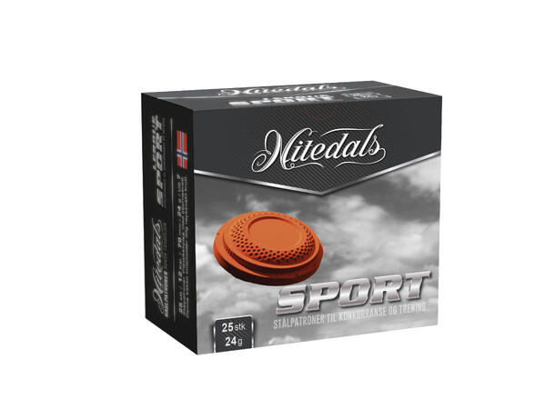 Nitedals Sport Stål 12/70 US7 24 g Treningspatron i stål 