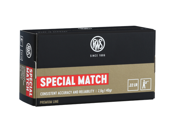 RWS Special Match .22LR Vår nest beste .22LR patron 