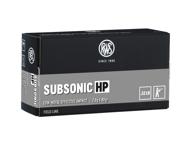 RWS Subsonic HP .22LR RWS salongpatron 