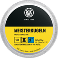 RWS Luftkuler Pistol 4,5mm Meisterkugeln RWS Proff Line, 500stk, 0,45g/7,0gr