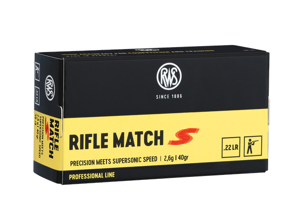 RWS Rifle Match S .22LR RWS salongpatron 