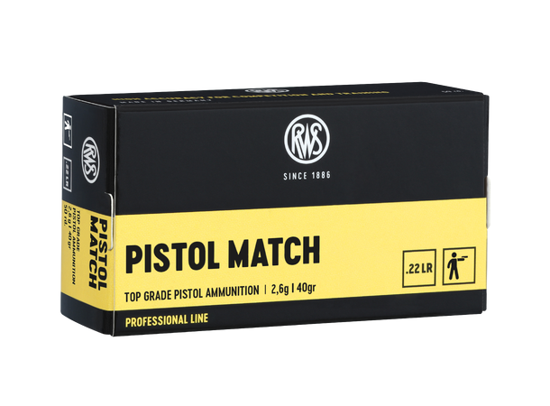 RWS Pistol Match .22LR RWS salongpatron 
