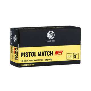 RWS Pistol Match SR .22LR RWS salongpatron