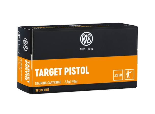 RWS Target Pistol .22LR God patron for pistolskyting 